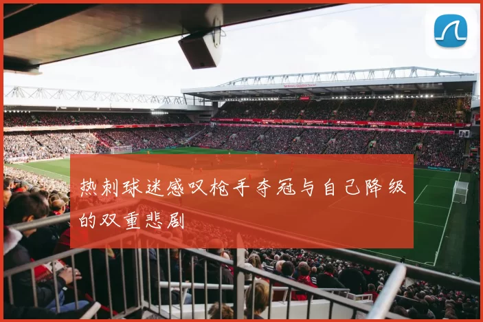 热刺球迷感叹枪手夺冠与自己降级的双重悲剧